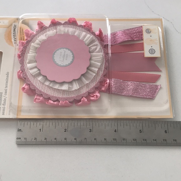 🌻4/$20 Making Memories Recognition Award Badge Ribbon Craft Kit - Picture 7 of 8